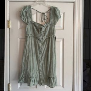 Lulu’s Brand New Green Mini Dress